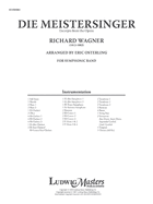 Die Meistersinger Excerpts: Conductor Score