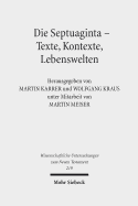 Die Septuaginta - Texte, Kontexte, Lebenswelten: Internationale Fachtagung Veranstaltet Von Septuaginta Deutsch (LXX.D), Wuppertal 20.-23. Juli 2006