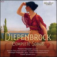Diepenbrock: Complete Songs - Christa Pfeiler (mezzo-soprano); Christoph Prgardien (tenor); Daniel Esser (cello); Jard van Nes (mezzo-soprano);...
