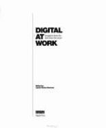 Digital at Work: Snapshots from the First Thirty-Five Years - Pearson, Jamie P (Editor), and Olsen, Ken (Designer)