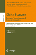 Digital Economy. Emerging Technologies and Business Innovation: 9th International Conference on Digital Economy, ICDEc 2024, Rabat, Morocco, May 9-11, 2024, Proceedings, Part I