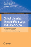 Digital Libraries: The Era of Big Data and Data Science: 16th Italian Research Conference on Digital Libraries, IRCDL 2020, Bari, Italy, January 30-31, 2020, Proceedings