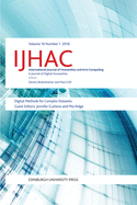 Digital Methods for Complex Datasets: Ijhac Volume 10, Issue 1
