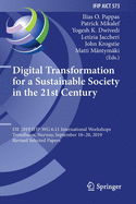 Digital Transformation for a Sustainable Society in the 21st Century: I3e 2019 Ifip Wg 6.11 International Workshops, Trondheim, Norway, September 18-20, 2019, Revised Selected Papers