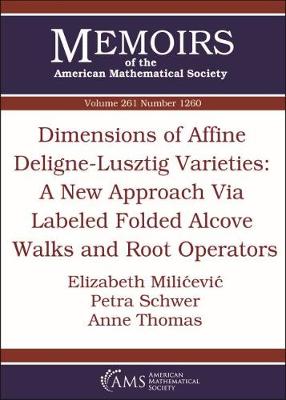 Dimensions of Affine Deligne-Lusztig Varieties: a New Approach Via Labeled Folded Alcove Walks and Root Operators - Milicevic, Elizabeth, and Schwer, Petra, and Thomas, Anne