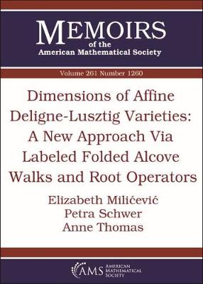 Dimensions of Affine Deligne-Lusztig Varieties: A New Approach Via Labeled Folded Alcove Walks and Root Operators - Milicevic, Elizabeth, and Schwer, Petra, and Thomas, Anne