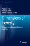 Dimensions of Poverty: Measurement, Epistemic Injustices, Activism