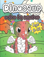 Dinosaur Color By Number Age 8-12