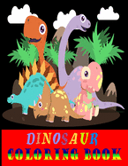 Dinosaur coloring book: Fantastic Dinosaur Coloring Book for Boys, Girls, Toddlers, Preschoolers, Kids 3-8, 6-8 (Dinosaur Books) -large size (8.5x11)-50 unique designs