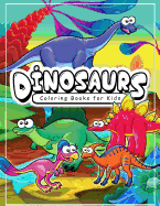 Dinosaur Coloring Books for kids 3-8