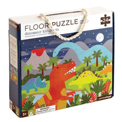 Dinosaur Kingdom Floor Puzzle - Petit Collage