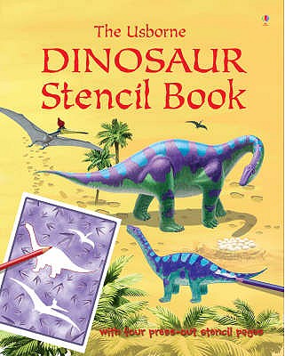 Dinosaur Stencil Book - Pearcey, Alice