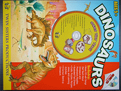 Dinosaurs Songs That Teach Activity Book & Music CD Set