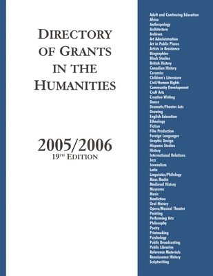 Directory of Grants in the Humanities, 2005/2006 - Grants Program