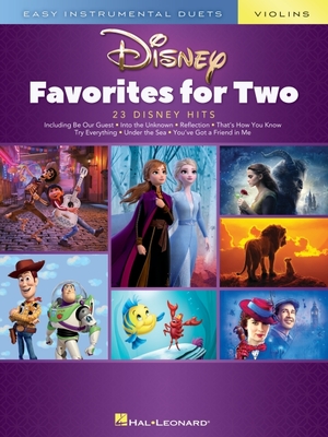 Disney Favorites for Two: Easy Instrumental Duets - Violin Edition - Deneff, Peter