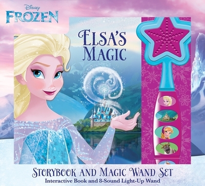 Disney Frozen: Elsa's Magic Storybook and Magic Wand Sound Book Set - 