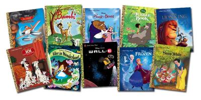 Disney Movies Little Golden Book Bundle 35-Copy Set - Various