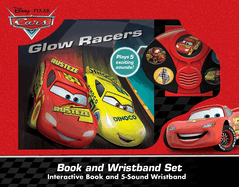 Disney Pixar Cars: Glow Racers Book and Wristband Sound Book Set