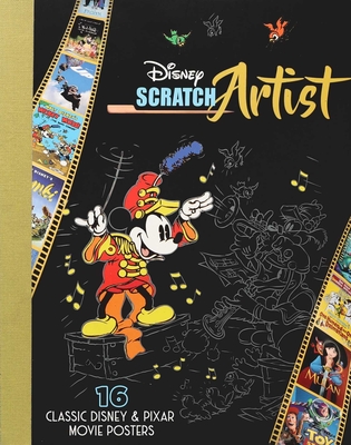 Disney Scratch Artist: Classic Disney & Pixar Movie Posters - Scollon, Bill