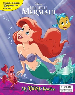 Disney The Little Mermaid Classic: My Busy Books: With Storybook, 10 Figurines and a Playmat - Publishing, Phidal