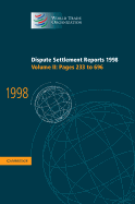 Dispute Settlement Reports 1998: Volume 2, Pages 233-696