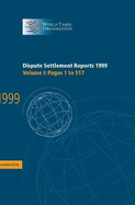 Dispute Settlement Reports 1999: Volume 1, Pages 1-517