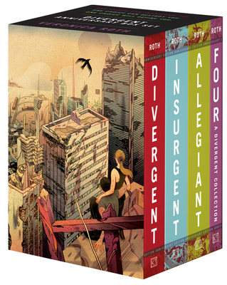 Divergent Anniversary 4-Book Box Set: Divergent, Insurgent, Allegiant, Four - Roth, Veronica