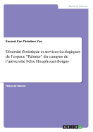 Diversit? floristique et services ?cologiques de l'espace "Palmier" du campus de l'universit? F?lix Houphouet-Boigny