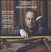 Dmitry Paperno performs Bach-Busoni, Beethoven, Schubert & Brahms - Dmitry Paperno (piano)
