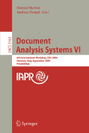 Document Analysis Systems VI: 6th International Workshop, Das 2004, Florence, Italy, September 8-10, 2004, Proceedings