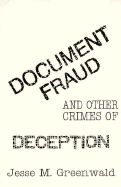 Document Fraud and Other Crimes of Deception
