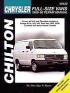 Dodge & Plymouth Vans (89 - 98) (Chilton)