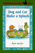 Dog and Cat Make a Splash