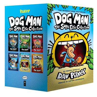 Dog Man: The Supa Epic Collection: From the Creator of Captain Underpants (Dog Man #1-6 Box Set) - 