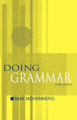 Doing Grammar - Morenberg, Max