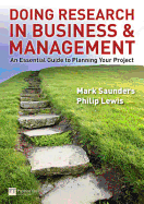 Doing Research in Business and Management: An Essential Guide to Planning Your Project