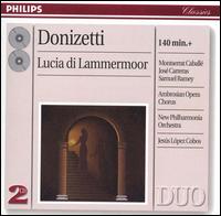 Donizetti: Lucia di Lammermoor - Montserrat Caball (vocals); Samuel Ramey (vocals); Vicente Sardinero (vocals); Ambrosian Opera Chorus (choir, chorus);...
