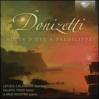 Donizetti: Nuits d't  Pausilippe - Fausto Tenzi (tenor); Ilario Nicotra (piano); Letizia Calandra Brumat (soprano)