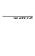 DOS Meets UNIX: A Departmental Computing Perspective