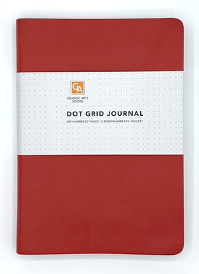 Dot Grid Journal - Ruby - Books, Graphic Arts