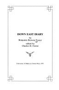 Down East Diary by Benjamin Browne Foster - Foster, Charles H (Editor)