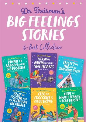 Dr. Treisman's Big Feelings Stories: 6-Book Collection - Dr. Karen Treisman