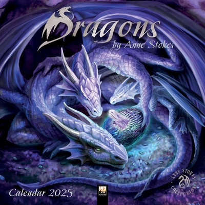 Dragons By Anne Stokes Wall Calendar 2025 (Art Calendar) - Flame Tree Studio