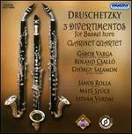 Druschetzky: 3 Divertimentos for Basset Horn; Clarinet Quartet