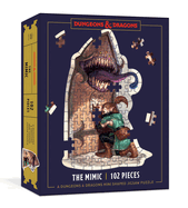 Dungeons & Dragons Mini Shaped Jigsaw Puzzle-the Mimic Edition: 100+ Piece Collectible Puzzle for All Ages
