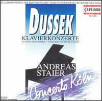 Dussek: Klavierkonzerte - Andreas Staier (piano); Jean-Michel Forest; Concerto Kln