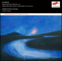Dvork: Serenade for Strings in E; Serenade for Wind Instruments in D minor [25th Anniversary Edition] - Chamber Orchestra of Europe; Alexander Schneider (conductor)