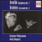 Dvork: Symphony No. 7; Brahms: Serenade No. 2 - Dresden Philharmonic Orchestra; Heinz Bongartz (conductor)