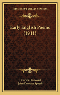 Early English Poems (1911)