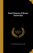 Early History of Brown University